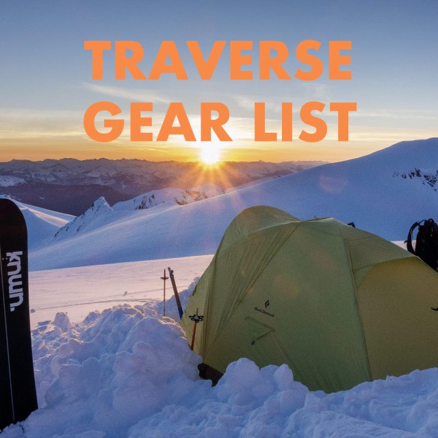 Traverse Gear List
